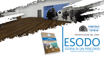 Locandina presentazione volume "Esodo: storia di un percorso"