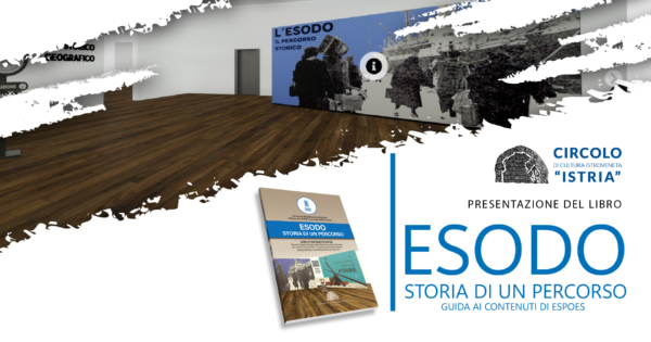 Locandina presentazione volume "Esodo: storia di un percorso"